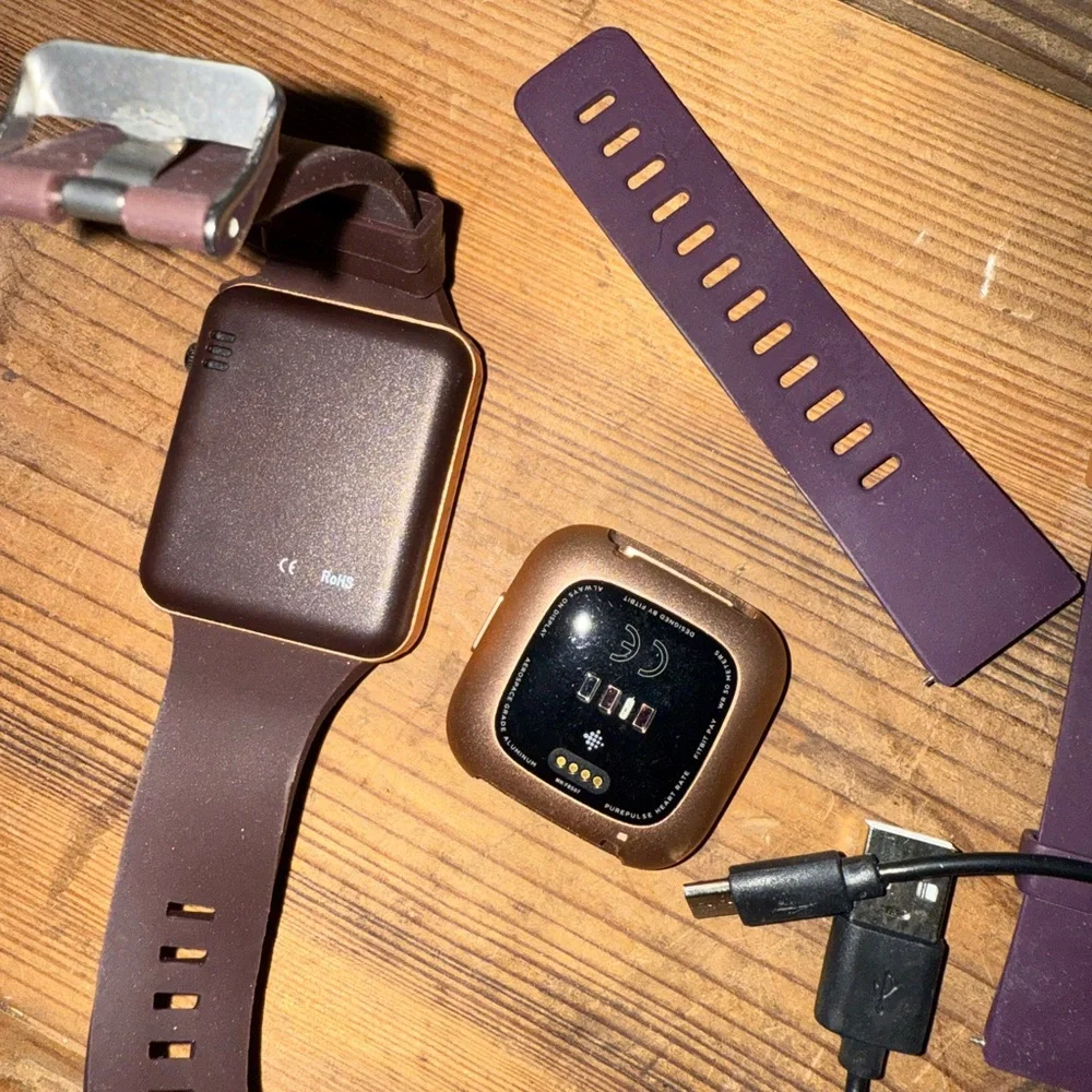 Smartwatch and Fitbit combo